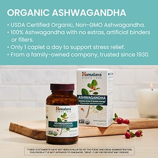 Foto 3 | Suplemento De Ashwagandha Orgánica Del Himalaya 670 Mg 90 Cápsulas - Venta Internacional.