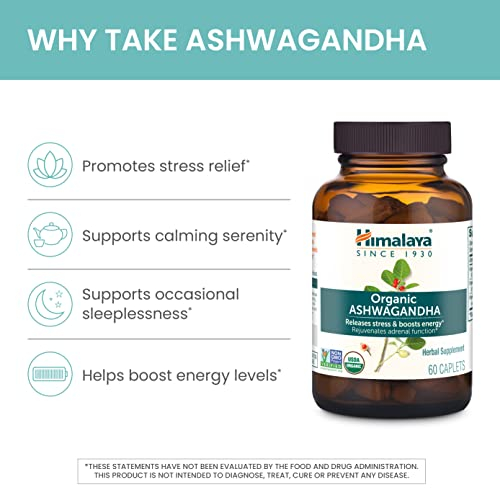 Foto 5 pulgar | Suplemento De Ashwagandha Orgánica Del Himalaya 670 Mg 90 Cápsulas - Venta Internacional.
