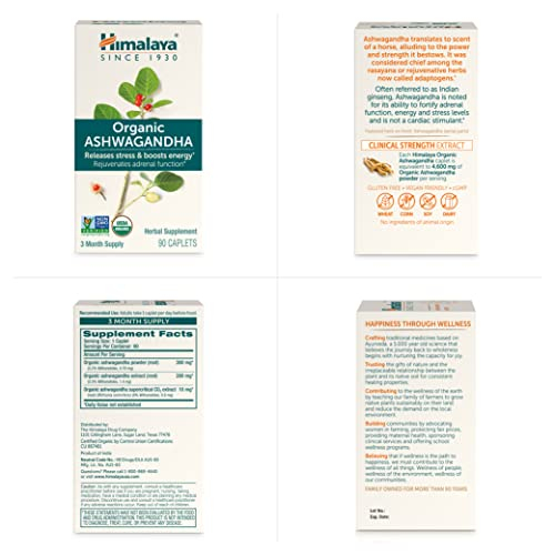 Foto 8 pulgar | Suplemento De Ashwagandha Orgánica Del Himalaya 670 Mg 90 Cápsulas - Venta Internacional.