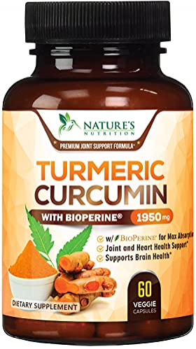 Foto 2 pulgar | Suplemento De Curcumina Con Cúrcuma De Nature's Nutrition 1950 Mg - 60  - Venta Internacional.