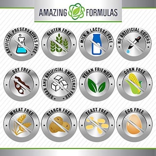 Foto 5 | Suplemento Dietético Amazing Formulas Nattokinase 100 Mg 90 Cápsulas - Venta Internacional.