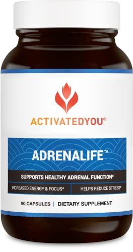 Foto 2 pulgar | Suplemento Activatedyou Adrenalife Adrenal Support 90 Cápsulas - Venta Internacional.