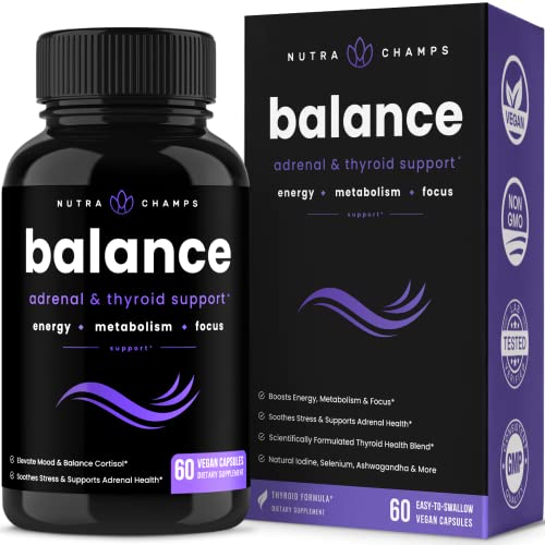 Foto 2 pulgar | Suplemento Nutrachamps Para El Apoyo Tiroideo Y Suprarrenal - Venta Internacional.