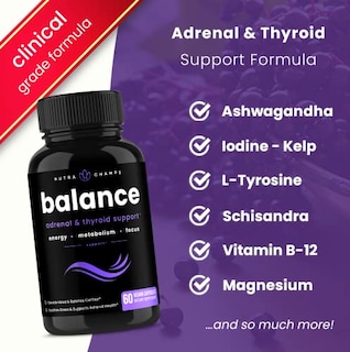 Foto 3 | Suplemento Nutrachamps Para El Apoyo Tiroideo Y Suprarrenal - Venta Internacional.