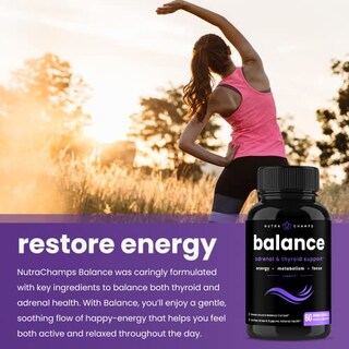 Foto 5 | Suplemento Nutrachamps Para El Apoyo Tiroideo Y Suprarrenal - Venta Internacional.