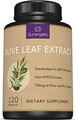 Foto 2 pulgar | Suplemento De Extracto De Hoja De Olivo Sunergetic 750 Mg 120 Cápsulas - Venta Internacional.