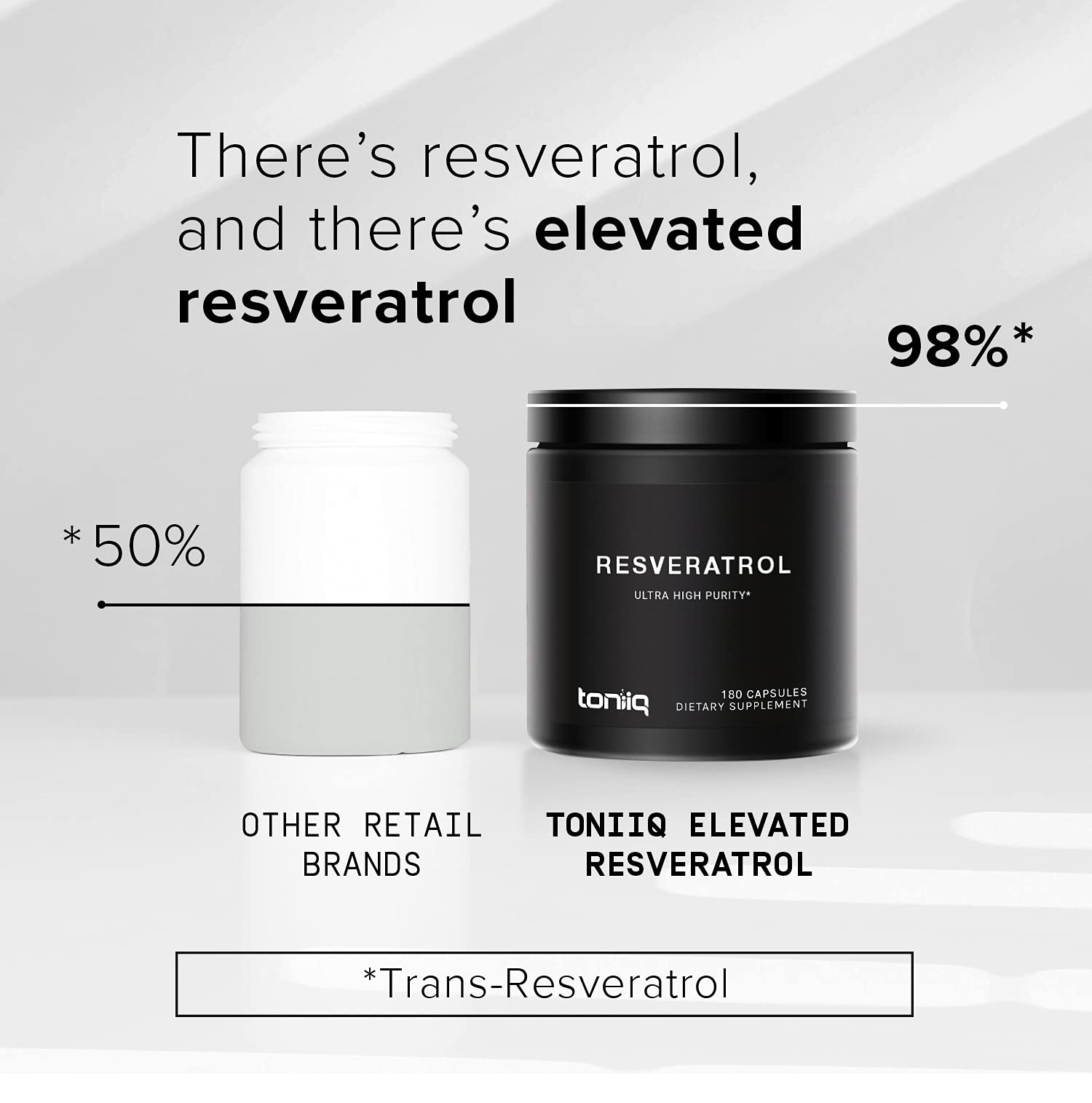 Foto 5 pulgar | Cápsulas De Resveratrol Toniiq De Ultra Alta Pureza 600 Mg - Venta Internacional.