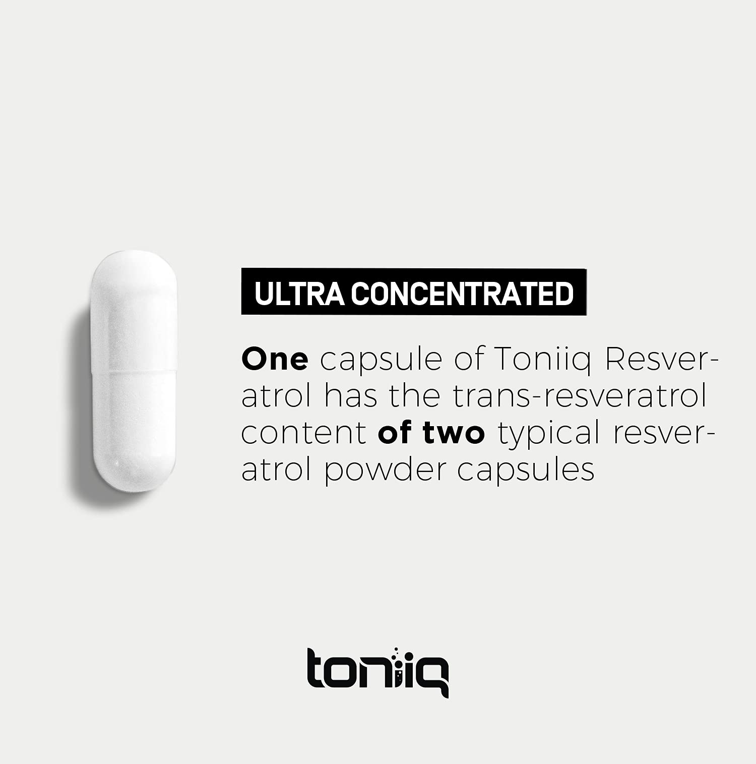 Foto 6 pulgar | Cápsulas De Resveratrol Toniiq De Ultra Alta Pureza 600 Mg - Venta Internacional.