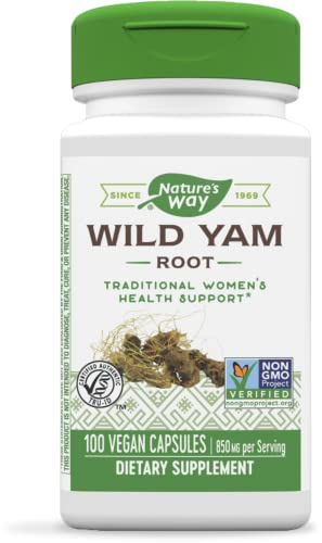 Foto 8 pulgar | Suplemento Nature's Way De Raíz De Ñame Silvestre 850 Mg 100 Cápsulas - Venta Internacional.