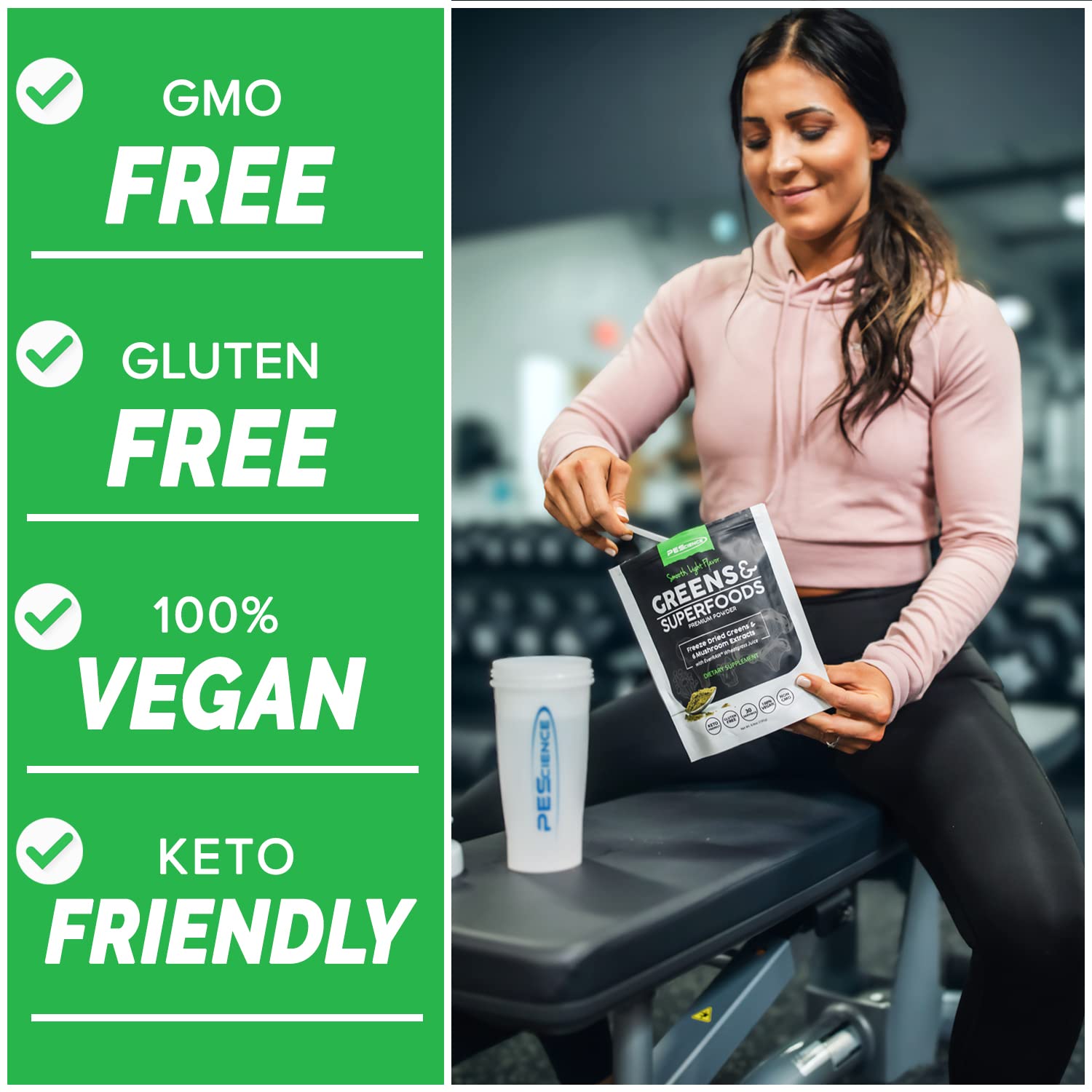 Foto 4 pulgar | Suplemento Pescience Greens & Superfoods Con Sabor A Lima, 30 Porciones - Venta Internacional.