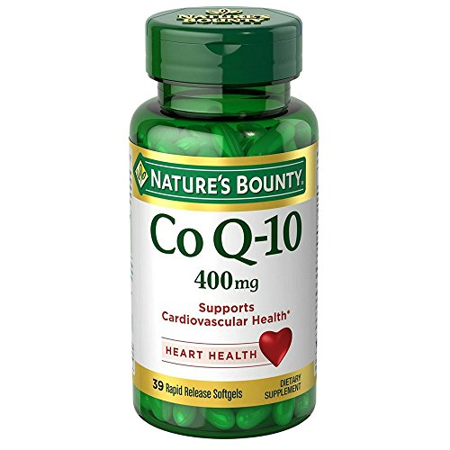Suplemento Nature's Bounty Cardio Q10 Co Q-10 Cápsulas Blandas De 400 Mg - Venta Internacional.