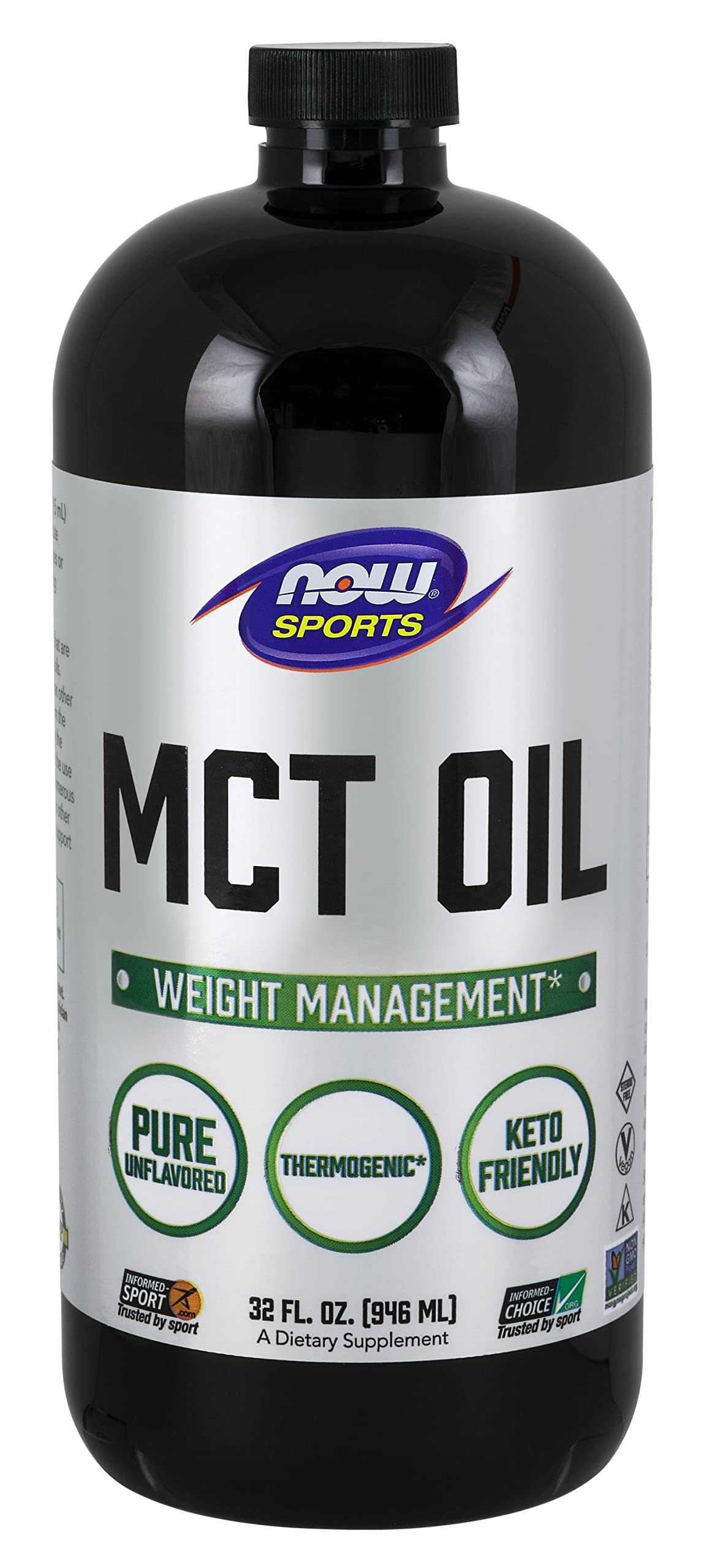 Foto 2 pulgar | Botella 100% De 946 Ml De Aceite Mct Now Foods - Venta Internacional.