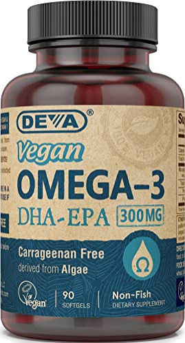 Foto 2 pulgar | Suplemento Deva Vegan Omega-3 Dha Epa 300 Mg 90 Cápsulas Blandas - Venta Internacional.