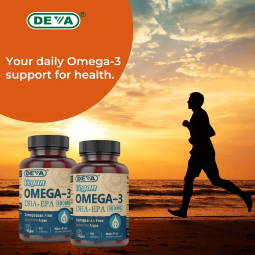 Foto 8 pulgar | Suplemento Deva Vegan Omega-3 Dha Epa 300 Mg 90 Cápsulas Blandas - Venta Internacional.