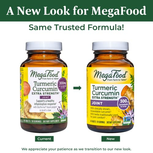 Foto 4 pulgar | Suplemento Megafood Turmeric Strength For Joint 60 Comprimidos - Venta Internacional.