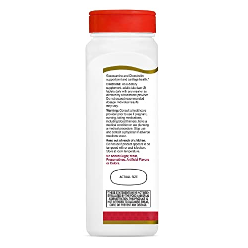 Foto 8 pulgar | Suplemento De Glucosamina Y Condroitina Del Siglo Xxi 750/600 Mg X1 - Venta Internacional.