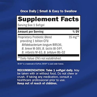 Foto 5 | Suplemento Nature's Way Probiotic Pearls Para Adultos De 50 Años O Más, 30 G - Venta Internacional.