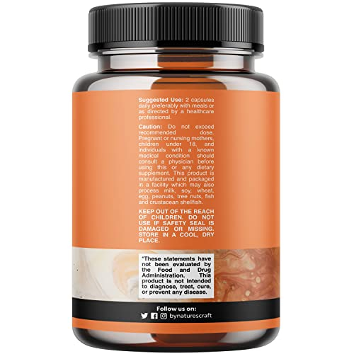 Foto 2 | Suplemento Natures Craft Herbal Suplementer Para La Tiroides Suprarrenal, 60 °c - Venta Internacional.