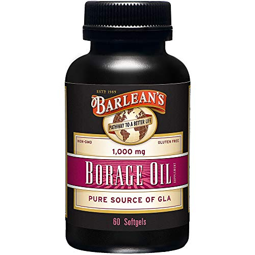 Foto 2 pulgar | Complementa Las Cápsulas Blandas De Aceite De Borraja De Barlean De 1000 Mg Con Gla 60 Unidades - Venta Internacional.