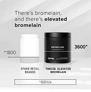 Foto 4 | Suplemento Toniiq Bromelain Ultra High Strength 500 Mg 120 Ca - Venta Internacional.