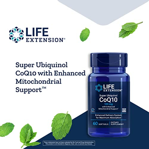 Foto 5 pulgar | Suplemento Life Extension Super Ubiquinol Coq10, 100 Mg, 60 Ml - Venta Internacional.