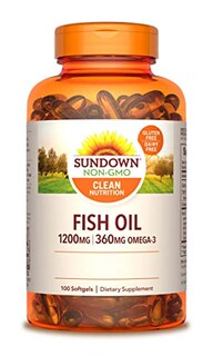 Foto 1 | Suplemento Sundown Fish Oil Extra Strength, 1200 Mg, 100 G, 100 G - Venta Internacional.
