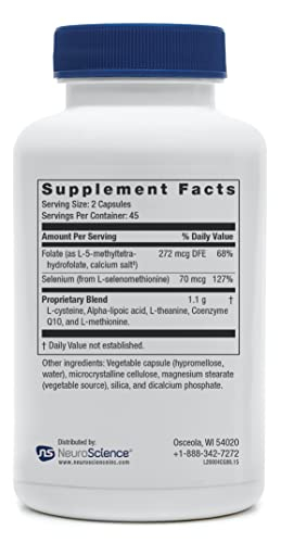 Foto 4 pulgar | Suplemento Neuroscience Calm G Glutamate Management 90 Cápsulas - Venta Internacional.