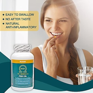Foto 4 | Suplemento De Aceite De Pescado Omega 3 De Macuhealth, 1100 Mg De Dha, 1100 Mg De Epa - Venta Internacional.