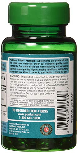 Foto 2 | Suplemento De Extracto De Palma Enana Americana Puritan's Pride, 160 Mg, 60 Sof - Venta Internacional.