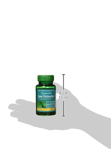 Foto 5 pulgar | Suplemento De Extracto De Palma Enana Americana Puritan's Pride, 160 Mg, 60 Sof - Venta Internacional.