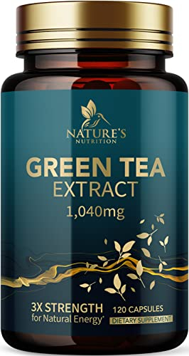 Foto 2 pulgar | Suplemento De Extracto De Té Verde De Nature's Nutrition 98% Egcg 120 - Venta Internacional.