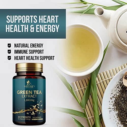Foto 4 pulgar | Suplemento De Extracto De Té Verde De Nature's Nutrition 98% Egcg 120 - Venta Internacional.