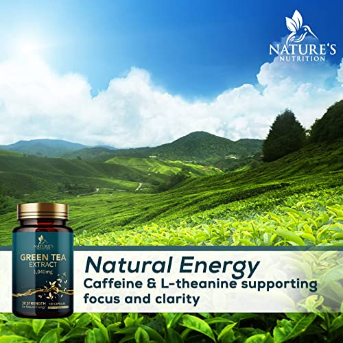 Foto 7 pulgar | Suplemento De Extracto De Té Verde De Nature's Nutrition 98% Egcg 120 - Venta Internacional.
