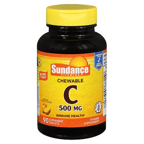 Foto 2 pulgar | Tabletas Masticables Sundance, Vitamina C Natural, Naranja, 90 Tabletas - Venta Internacional.