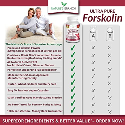 Foto 5 | Suplemento De Forskolina Nature's Branch 300 Mg 60 Píldoras 40% Cole - Venta Internacional.