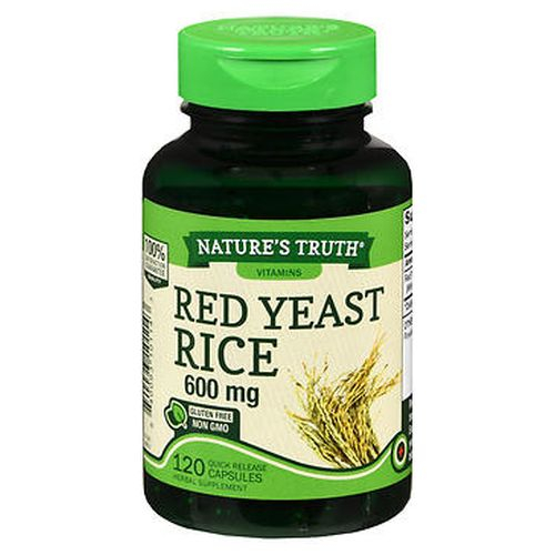Foto 2 pulgar | Suplemento De Arroz De Levadura Roja Nature's Truth 600 Mg 120 Cápsulas - Venta Internacional.