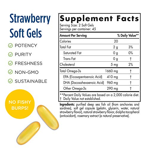 Foto 3 pulgar | Suplemento Nordic Naturals Prodha 1000 Fresa 90 Gel Suave - Venta Internacional.