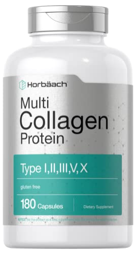 Foto 2 pulgar | Suplemento De Proteína De Colágeno Horbaach 180 Cápsulas 2000 Mg - Venta Internacional.