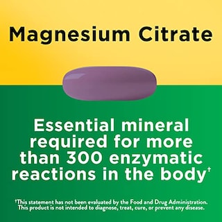 Foto 3 | Suplemento De Citrato De Magnesio Nature Made 250 Mg 120 Cápsulas Blandas - Venta Internacional.