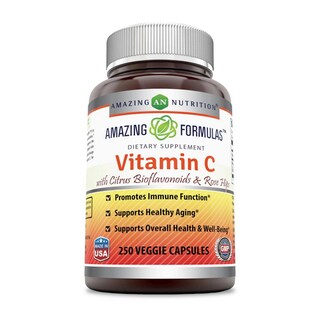 Foto 1 | Suplemento Amazing Formulas Con Vitamina C, 250 Cápsulas Vegetales (paquete De - Venta Internacional.