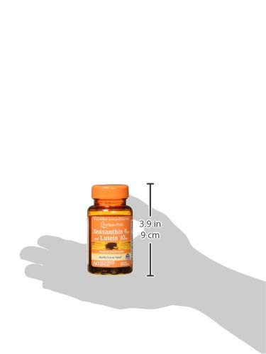 Foto 5 pulgar | Complemente 4 Mg De Zeaxantina Puritan's Pride Con 10 Mg De Luteína - Venta Internacional.