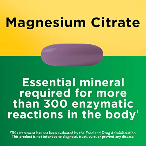 Foto 4 pulgar | Suplemento Dietético Nature Made Citrato De Magnesio 250 Mg 60 So - Venta Internacional.