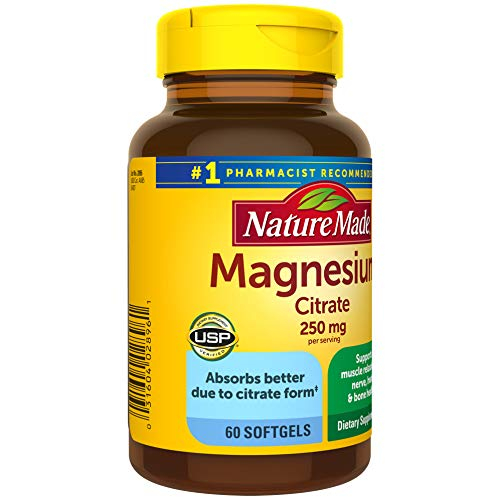 Foto 8 pulgar | Suplemento Dietético Nature Made Citrato De Magnesio 250 Mg 60 So - Venta Internacional.