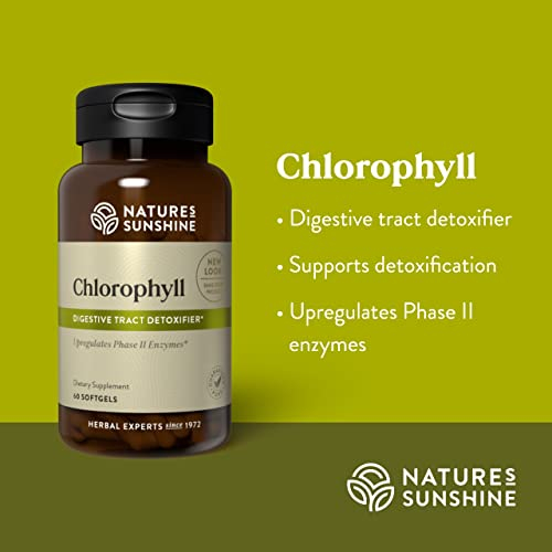 Foto 5 pulgar | Suplemento Nature's Sunshine Chlorophyll 60 Cápsulas De Gelatina Blanda - Venta Internacional.