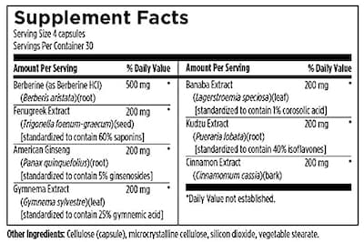 Foto 4 | Diseños De Suplementos Para La Salud Glucosupreme 120 Cápsulas - Venta Internacional.
