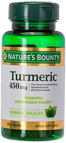 Foto 1 | Suplemento De Curcumina De Cúrcuma Nature's Bounty 60 Cápsulas - Venta Internacional.