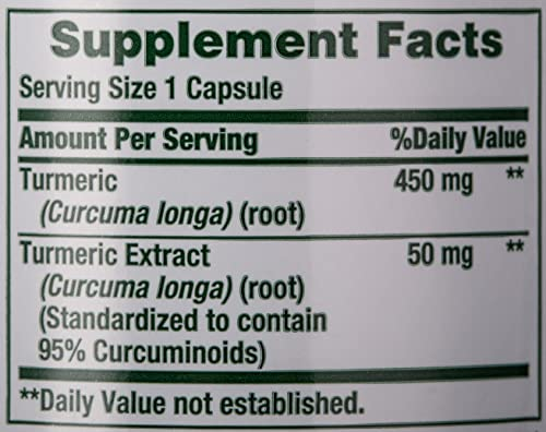 Foto 4 pulgar | Suplemento De Curcumina De Cúrcuma Nature's Bounty 60 Cápsulas - Venta Internacional.