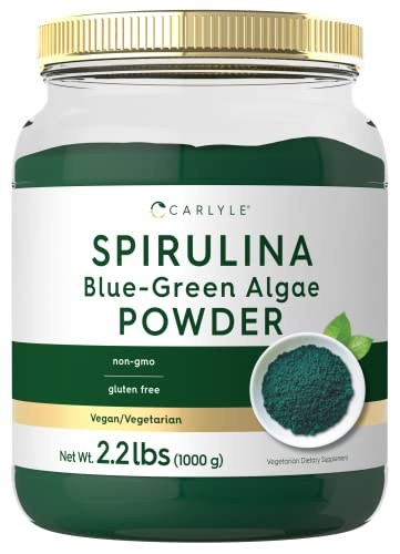 Foto 2 pulgar | Suplemento De Espirulina En Polvo Carlyle, 1 Kg De Algas Verdiazules - Venta Internacional.
