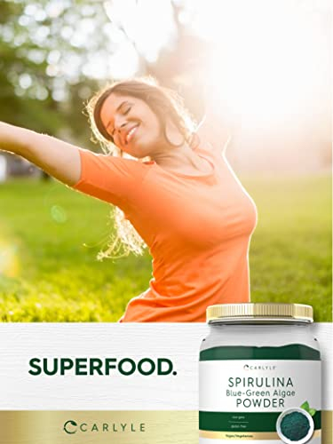 Foto 7 pulgar | Suplemento De Espirulina En Polvo Carlyle, 1 Kg De Algas Verdiazules - Venta Internacional.