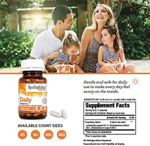 Foto 4 pulgar | Suplemento Kyolic Kyo-dophilus Daily Probiotic 360 Cápsulas - Venta Internacional.